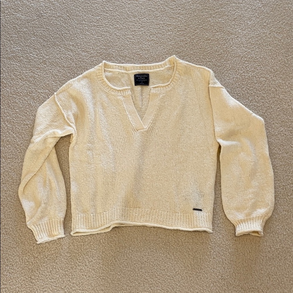 Abercrombie and Fitch V neck Sweater